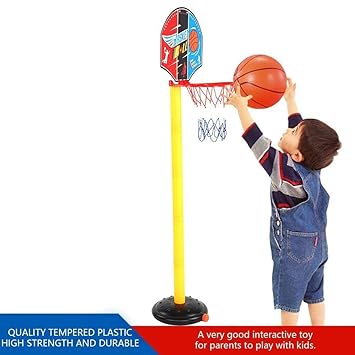 VGBEY Juguete de Baloncesto para Niños, Mini Juego Ajustable de ...