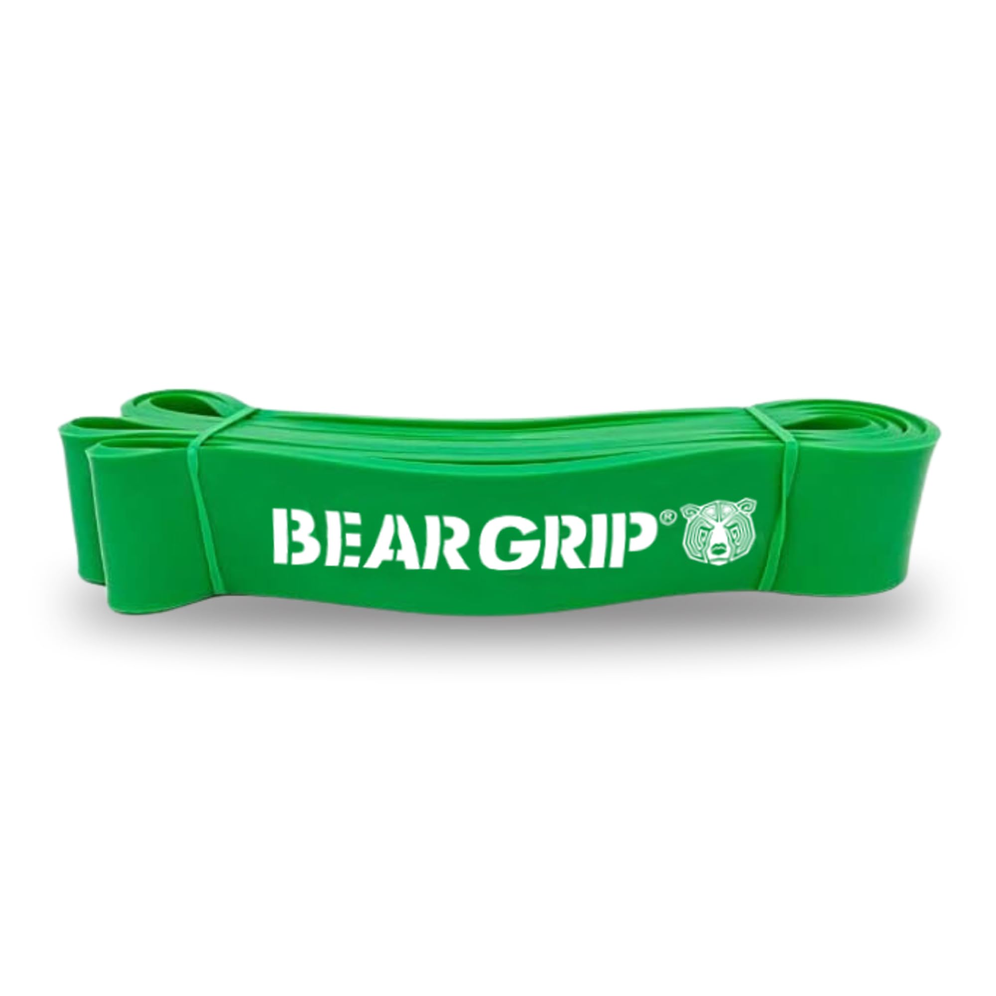 BEAR GRIP - Pull Up Assist Bands | Heavy Duty Resistance Bands for Assisted Pull Ups, Yoga, Stretch Mobility, Crossfit, Strength Training (Green (50-125 LBS))
