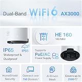 TP-Link Deco X50-Outdoor Wi-Fi 6 Mesh Router AX3000 Dual-Band Gigabit PoE view 6