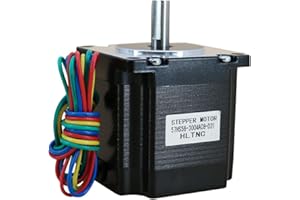 LCRHLCNC Nema 23 CNC Stepper Motor 3A 178.5oz.in 1.2Nm 57HS56 CNC Stepping Motor DIY CNC Milling Engraving Machine (178.5oz.in-1.2Nm)