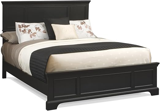 Amazon Com Home Styles Bedford Black King Bed Is Constructed Of