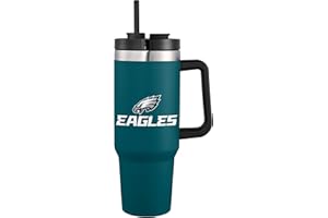 FOCO NFL unisex-adult NFL Team Logo Insulated Travel Mug 40oz XL Tumbler