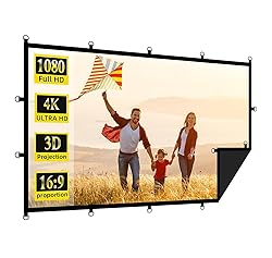 100Inch Projector Screen, Outdoor Projector