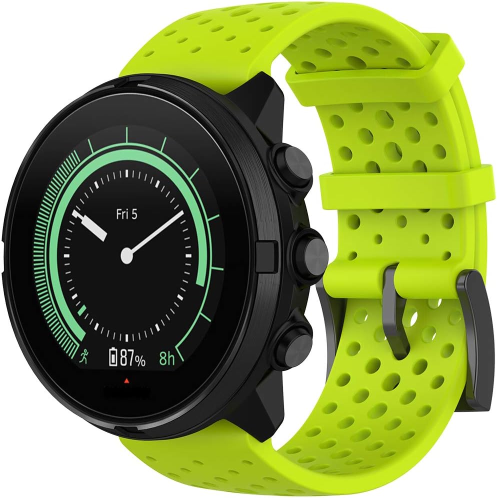 Ficocean Cinturino Compatibile per Suunto 9 Cinturini di Ricambio in  Silicone Braccialetto Sport Bracciale Polso Cinturino Orologi per Suunto 9 /Suunto  Spartan Sport Wrist HR Baro Cinturini Sport e tempo libero berjaya.edu.my
