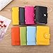 Miady PU Leather Portable Credit Card Holder with 24 Card Slots - 4 Pack