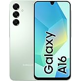 SAMSUNG Galaxy A16 4G LTE (128GB + 4GB) International Model SM-A165/DS - Factory Unlocked (NOT FOR SPECTRUM/CRICKET/XFINITY/VISIBLE) - Light Green + CASE
