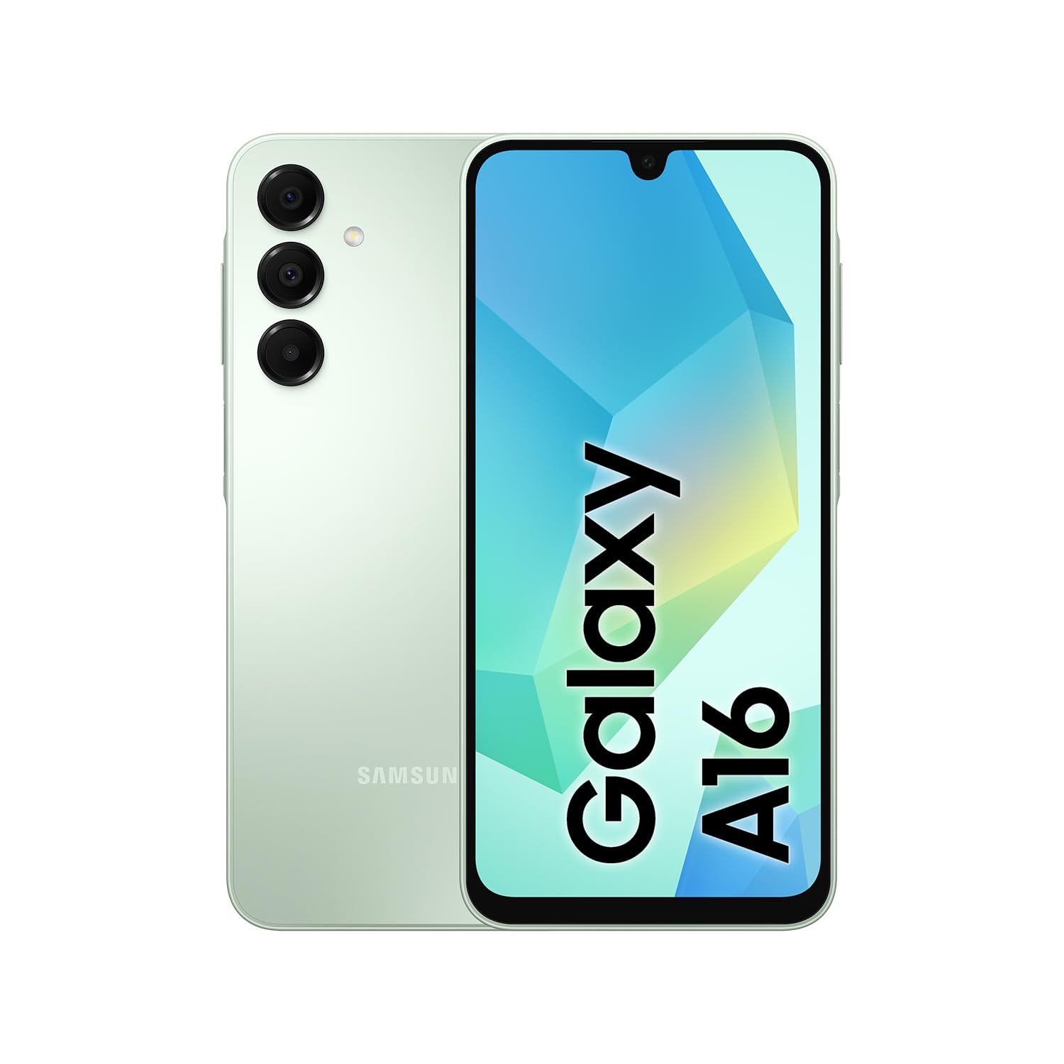 SAMSUNG Galaxy A16 4G LTE (128GB + 4GB) International Model SM-A165F/DS Factory Unlocked 6.7" Dual Sim 50MP Dual Cam (Case Bundle) (Light Green)