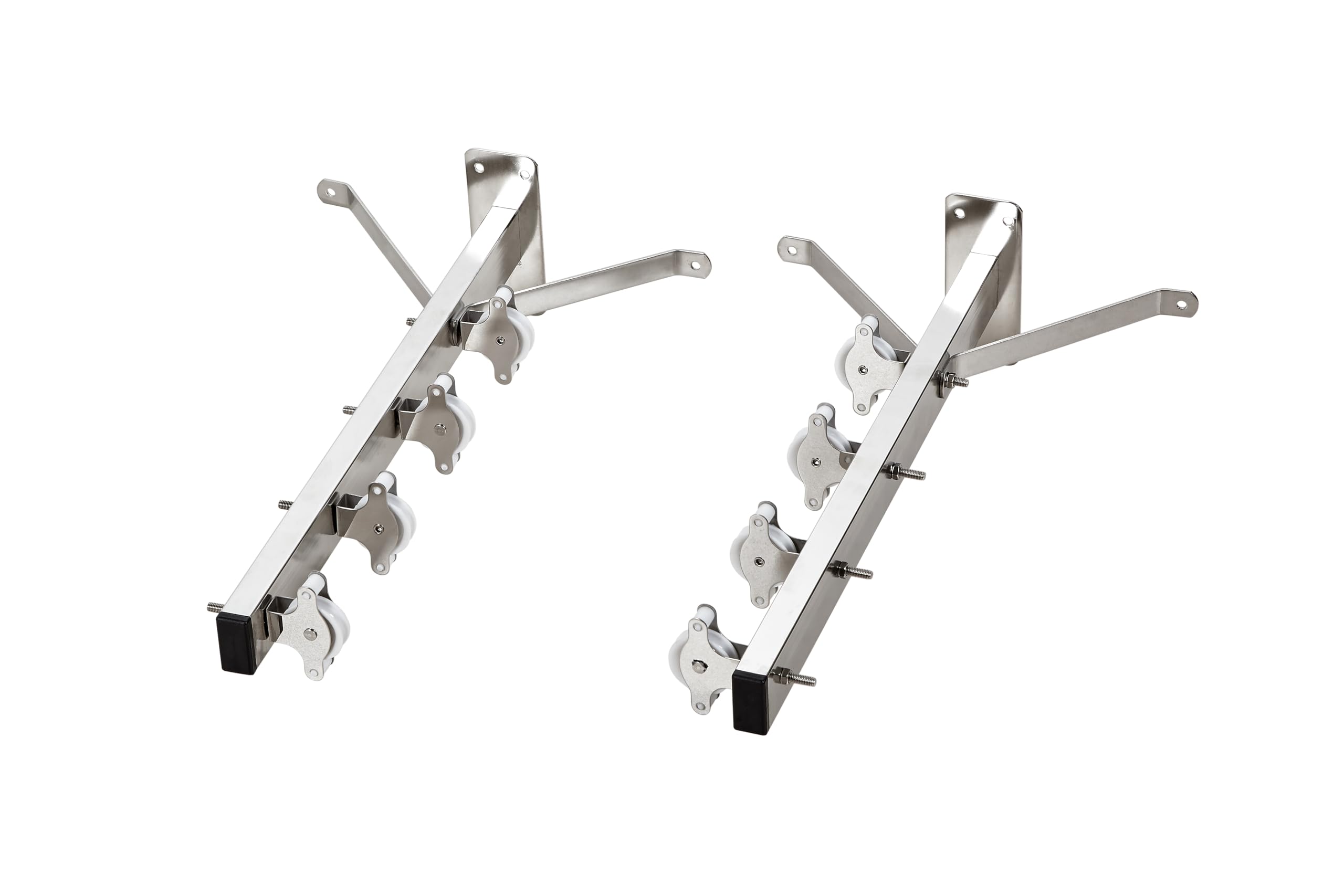 Sauvic 18/8 Stainless Steel Clothes Airer with 8 Pulleys