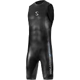 Synergy Men's Volution 3/2mm Triathlon Wetsuit - Sleeveless Shorty Open Water