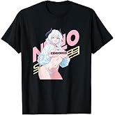 Waifu Sexy Anime Girl Horns Japanese Retro Art T-Shirt
