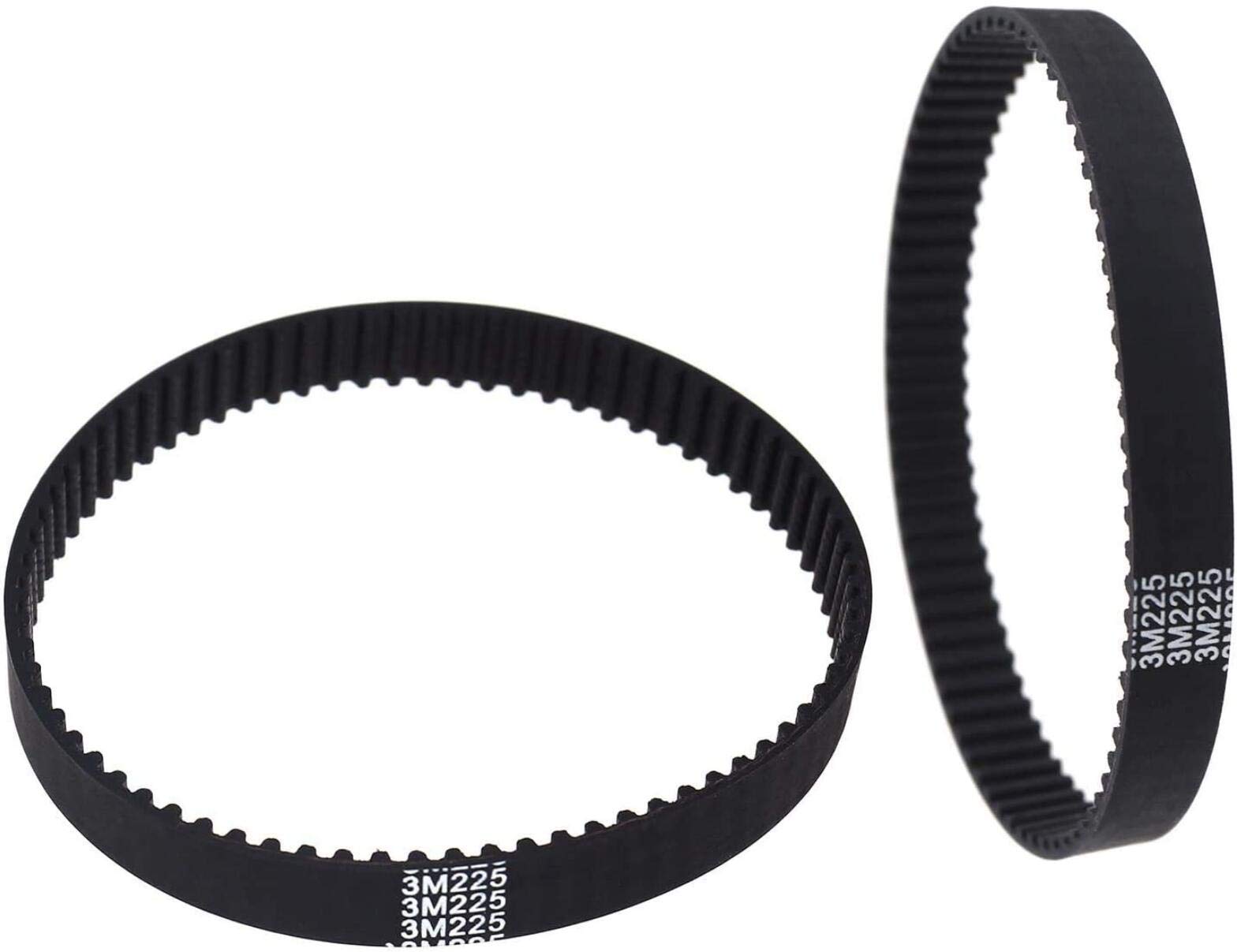 2 Pcs Replacement Drive Belt Toothed Drive Belts Compatible with PHO 15-82/PHO 16-82/PHO 20-82 9mm Planers