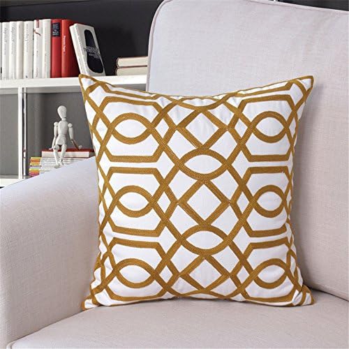 Pastoral National Wind Embroidery boutique creative pillow cushions cushion sofa back cushion cotton towel Embroidery D/4545cm?18"18")