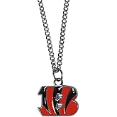 NFL Cincinnati Bengals Chain Necklace with Small Pendant, 20"