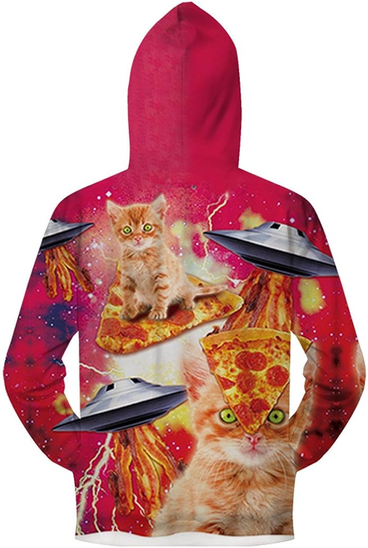 cat zip hoodie