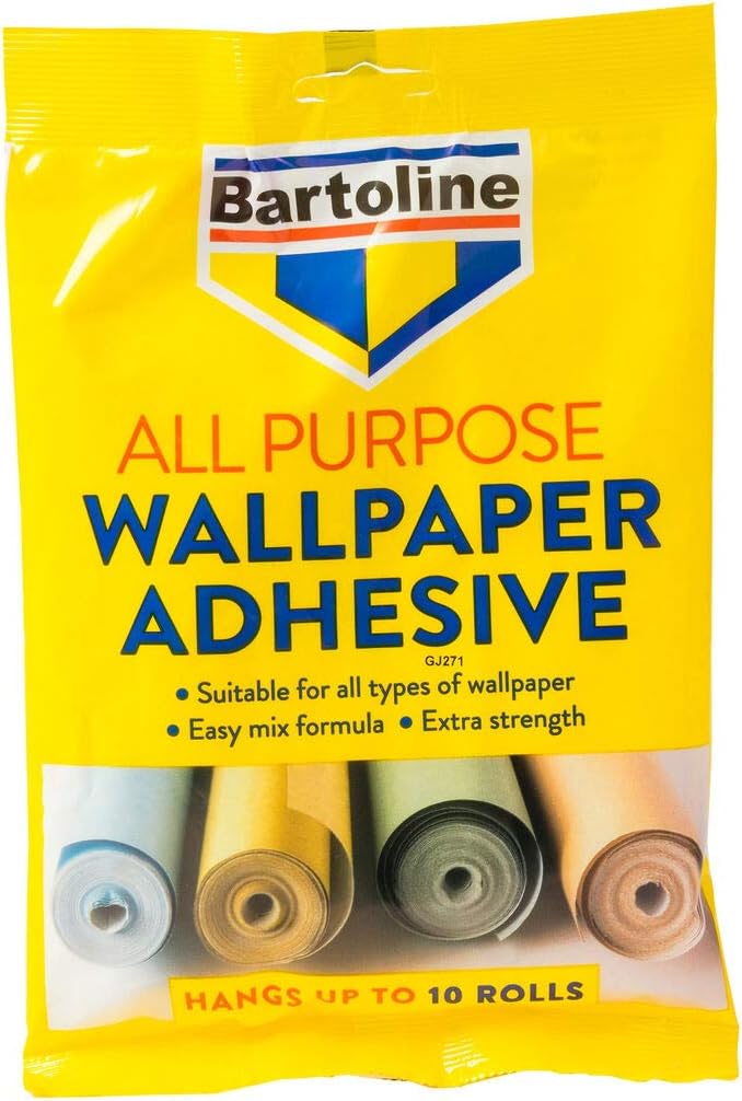 Bartoline All Purpose Wallpaper Adhesive 10 Roll Amazon Co Uk Diy Tools