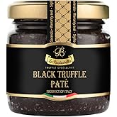 La Rustichella - Black Truffle Pat&egrave; 3.17 oz (90 gr) - 100% Made in Italy | Vegan, Gluten-Free, Cholesterol-Free