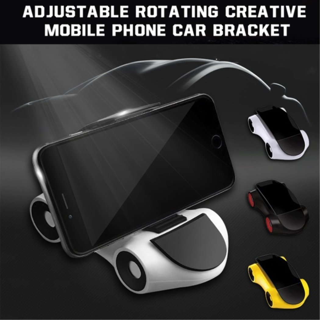 Car Dashboard Decorations, Car Interior Decors with 360 Degree Freedom Rotation (Plus Attached Feature: Car Phone Mount as Shown in Picture)