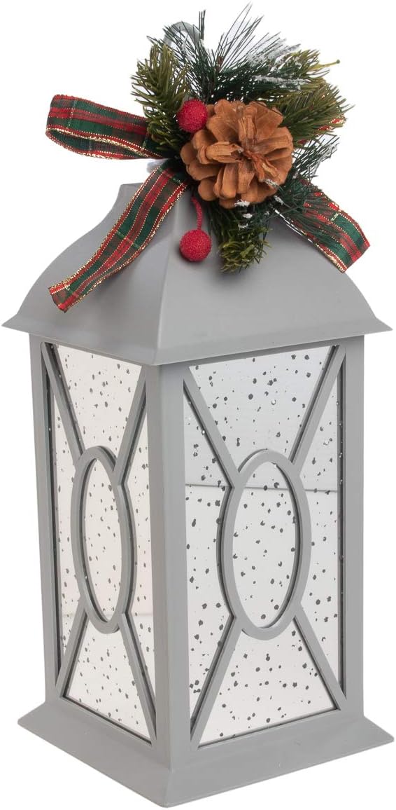 Amazon Com Mr Christmas 13 Inch Twinkling Led Lantern Battery
