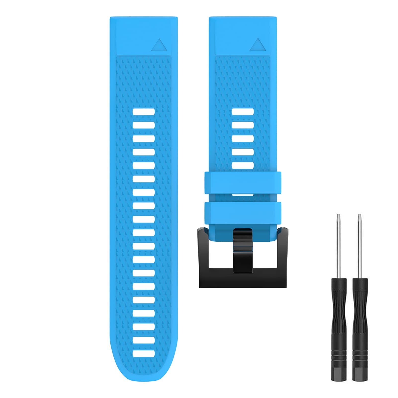 Watch Strap for Garmin Fenix 5/5 Plus,Replacement Wristband Compatible with Garmin Fenix 6/6 Pro,Forerunner 935 945 (Sky Blue)