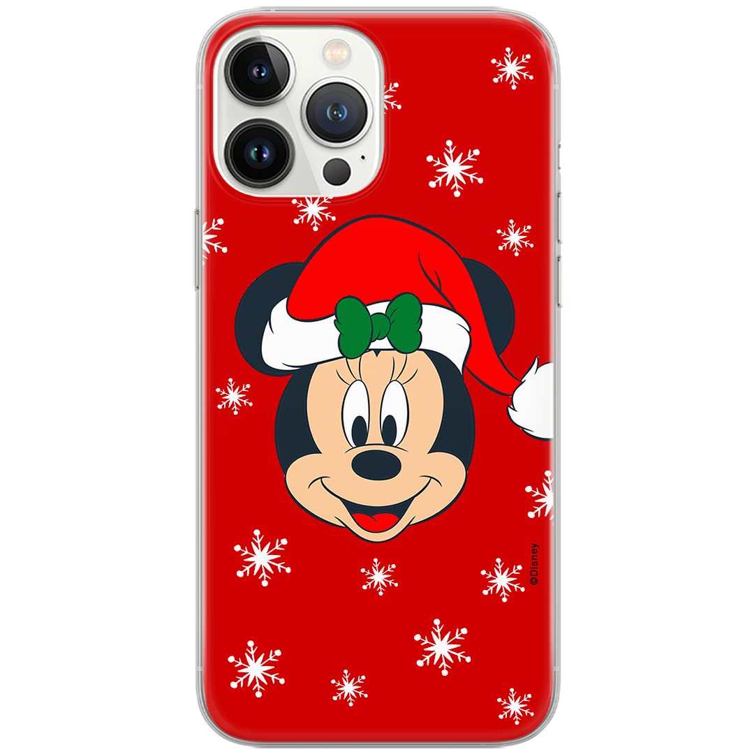 ERT GROUP mobile phone case for iPhone 13 PRO original and officially licensed Disney pattern Minnie 061 optimally adapted to the shape of the mobile phone, case made of TPU