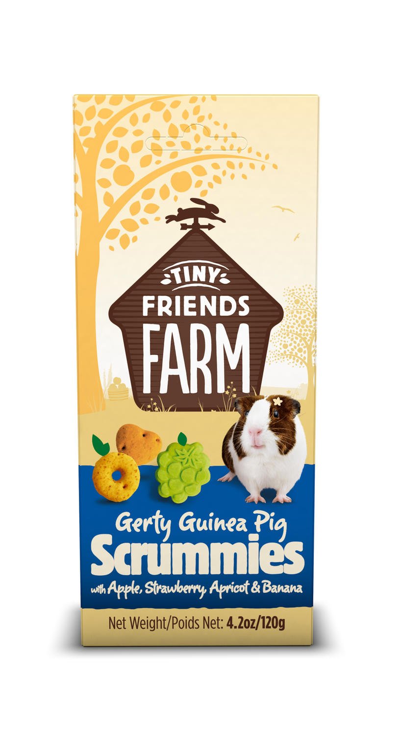 Supreme Petfoods Gerty Crunchers with Apple and Cranberry 80 g (Pack of 4)