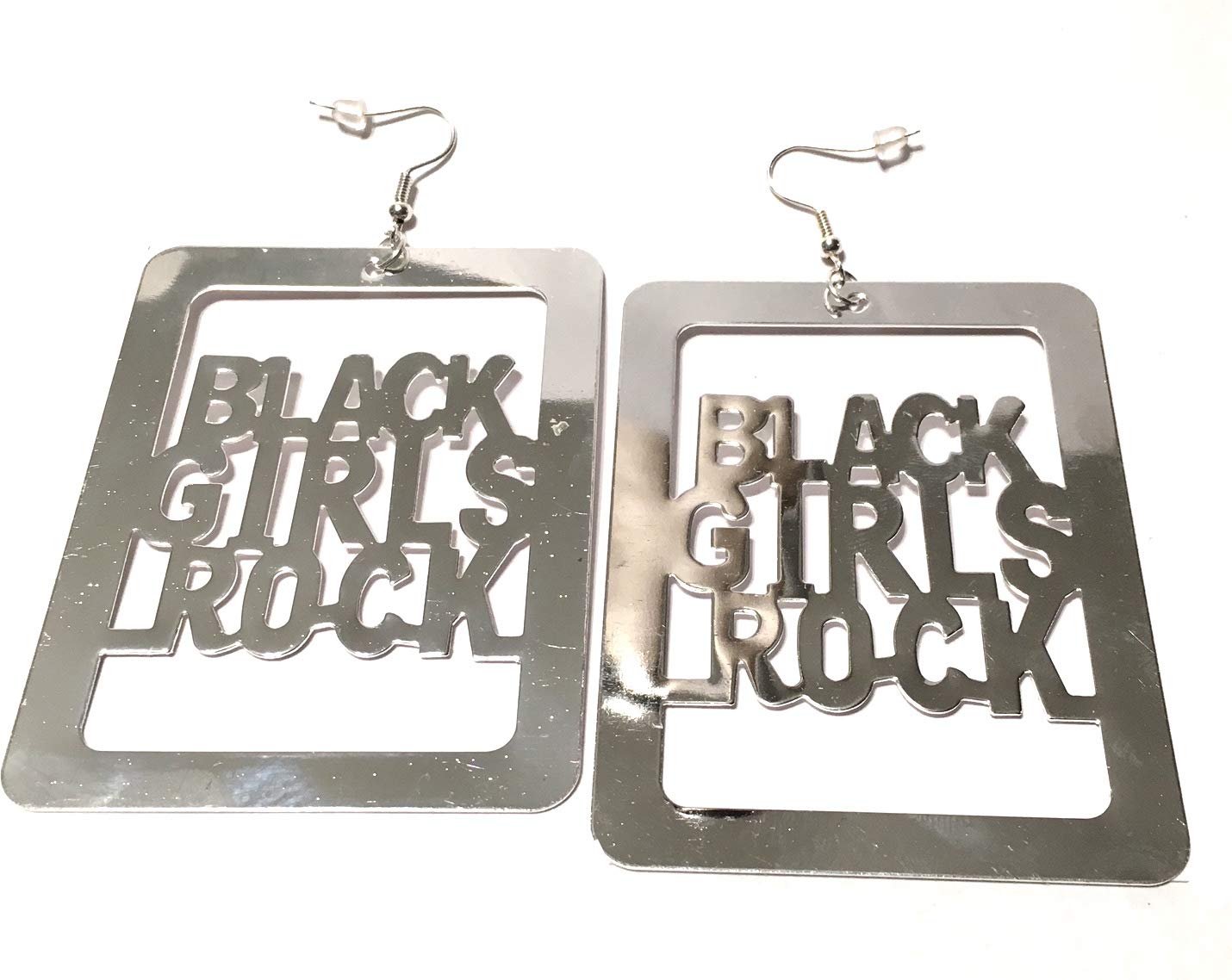 Black Girl Rocks African American Earrings Girls Women Fashion Design Style
