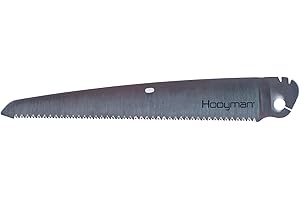 Hooyman Extendable Tree Saw with Compact Design, Detachable Handsaw and Telescoping Pole, No-Slip H-Grip, Impulse Hardened Teeth, and Wrist Lanyard for Tree Trimming, Hunting, Camping, and Outdoors