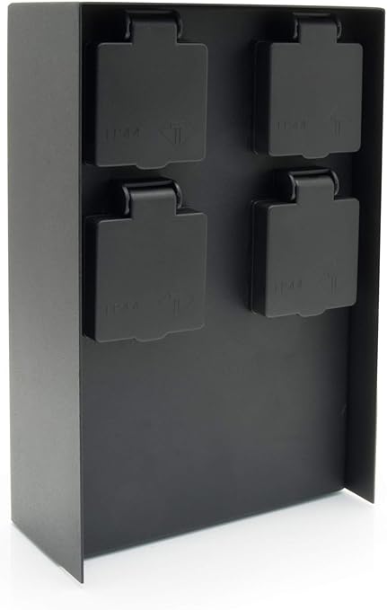 Sonstige Gartenbeleuchtung Garten Terrasse Steckdosensaule Ip44 Anthrazit 4 Steckdosen 230v 16a Max 3680w Patronlarinensesindeyiz Org