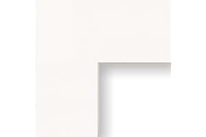 Craig Frames B133 20x27-Inch Mat, Single Opening for 16x24-Inch Image, Seashell with Cream Core