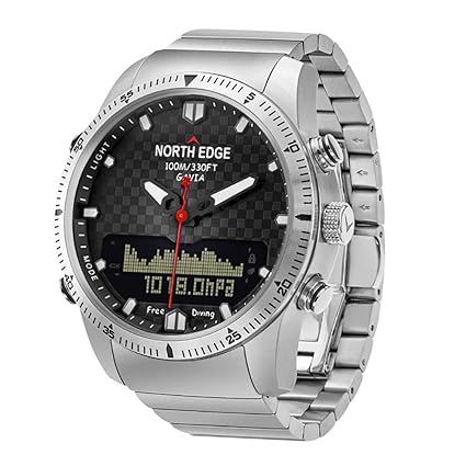 HAJZF Buceo Negocios Deportes Relojes Impermeable Smart Relogio ...