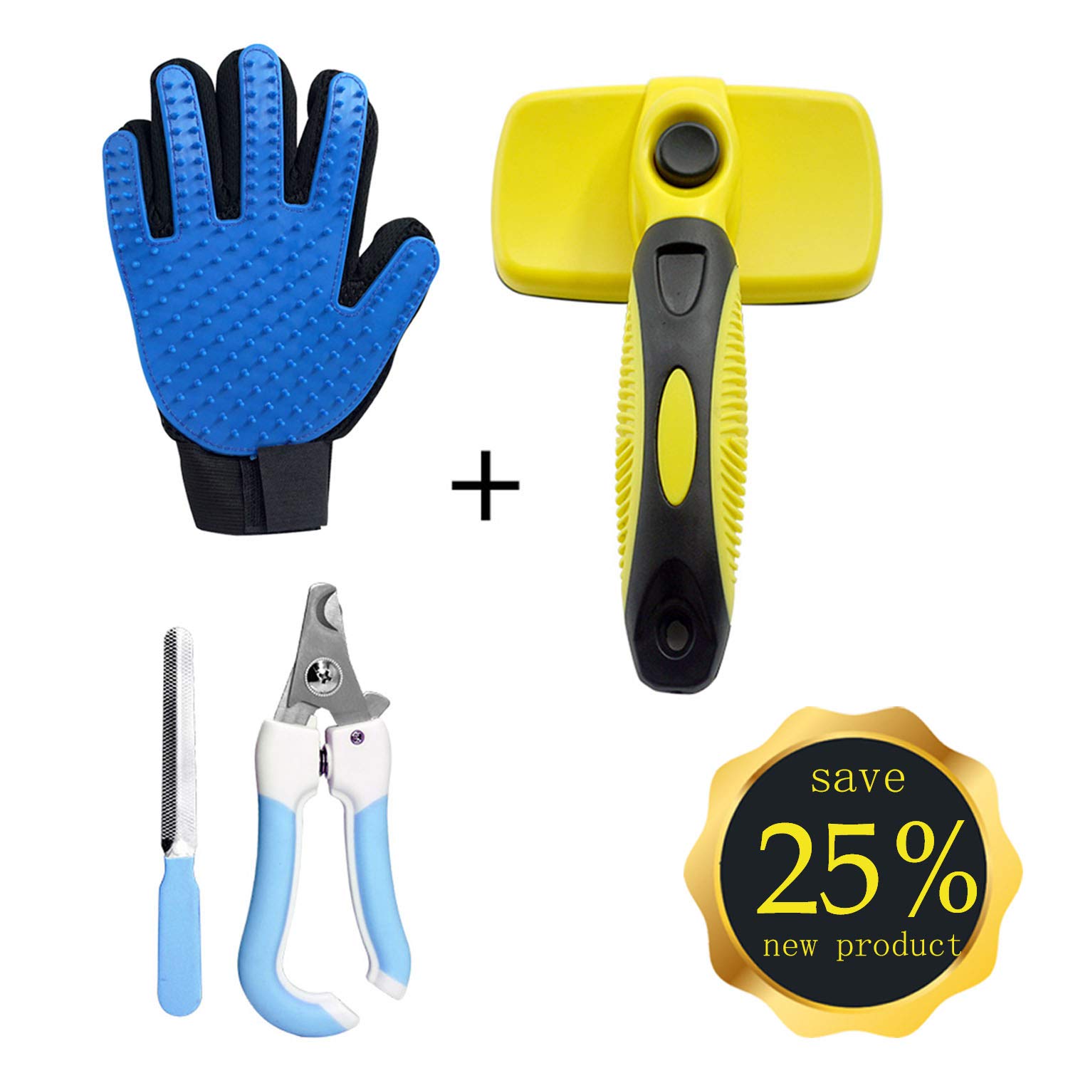 Pet Supplies Guben Dog Brush Cat Comb Grooming Shedding