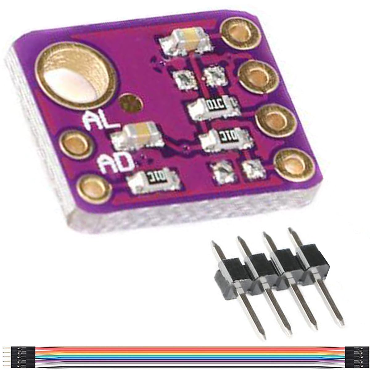 Youmile 2.5V-5V SHT31 Temperature and Humidity Sensor Module Digital Output Temperature and Humidity Sensor Module IIC I2C Interface 3.3V GY-SHT31-D with male and female Dupont cables for Arduino