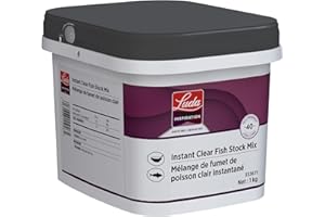 Instant Clear Fish Stock Mix, 1 kg tub (Makes 40 Servings)
