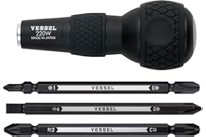 Bessel (Vessel) Ball Grip Difference and Screwdrivers Set No.220w-3 by Vessel
