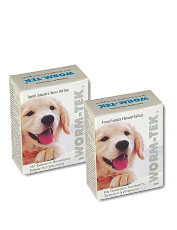 all4pets Wormtek Susp (20 ml) -Combo Pack of 2