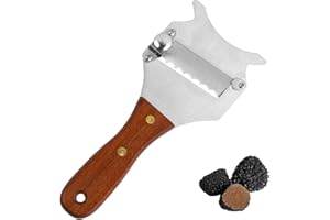 Professional Stainless Steel Kitchen Slicer & Shaver - Cheese Slicer Truffle Shaver, Prepare Cheese, Chocolate, Truffles with