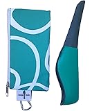 The Tinkle Belle Female Urination Device | Portable Urinal with Case! Stand to Pee While Staying Fully Clothed! Easy, Compact, Reliable for Hiking/Camping/Travel/Concerts/Festivals/Dirty Toilets