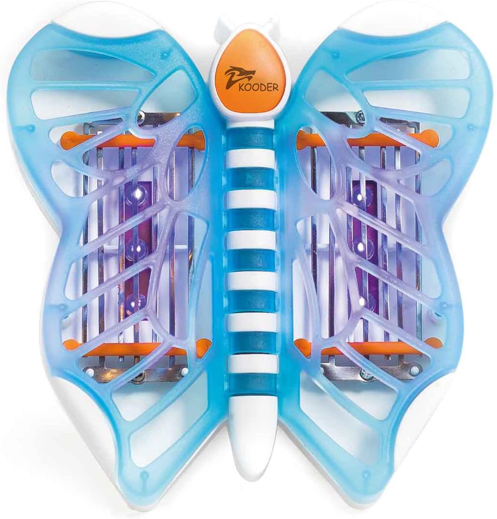 KOODER Bug Zapper, Mosquito Killer Lamp,Mosquito Trap,Electronic Insect Killer,Mosquito Zapper,Night Light !Killing Mosquitoes To A Quiet Sleep(Blue)