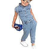 Honganda Fashion Kids Toddler Baby Girl Sleeveless Denim Romper Jumpsuit Overall