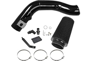 OBUYTO 4-Inch Tube Cold Air Intake Kit Compatible for Ford F-250 F-350 F-450 F-550 Powerstroke Diesel 6.0L 2003-2007