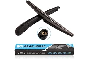 WTI Rear Wiper Arm Blade Set Compatible With Hyundai Kona 2018-2022 / Compatible With Hyundai Kona Electric 2019-2022 Rear Windshield Window Wiper Kits Assembly New Replacement Accessories Parts
