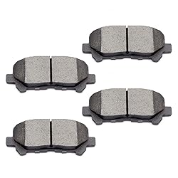 cciyu D1281 Rear Ceramic Disc Brake Pads Kit For