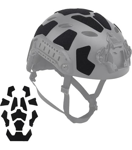 Amazon.com : DLP ImpaX Tactical Helmet Pad Kit, Memory Foam for