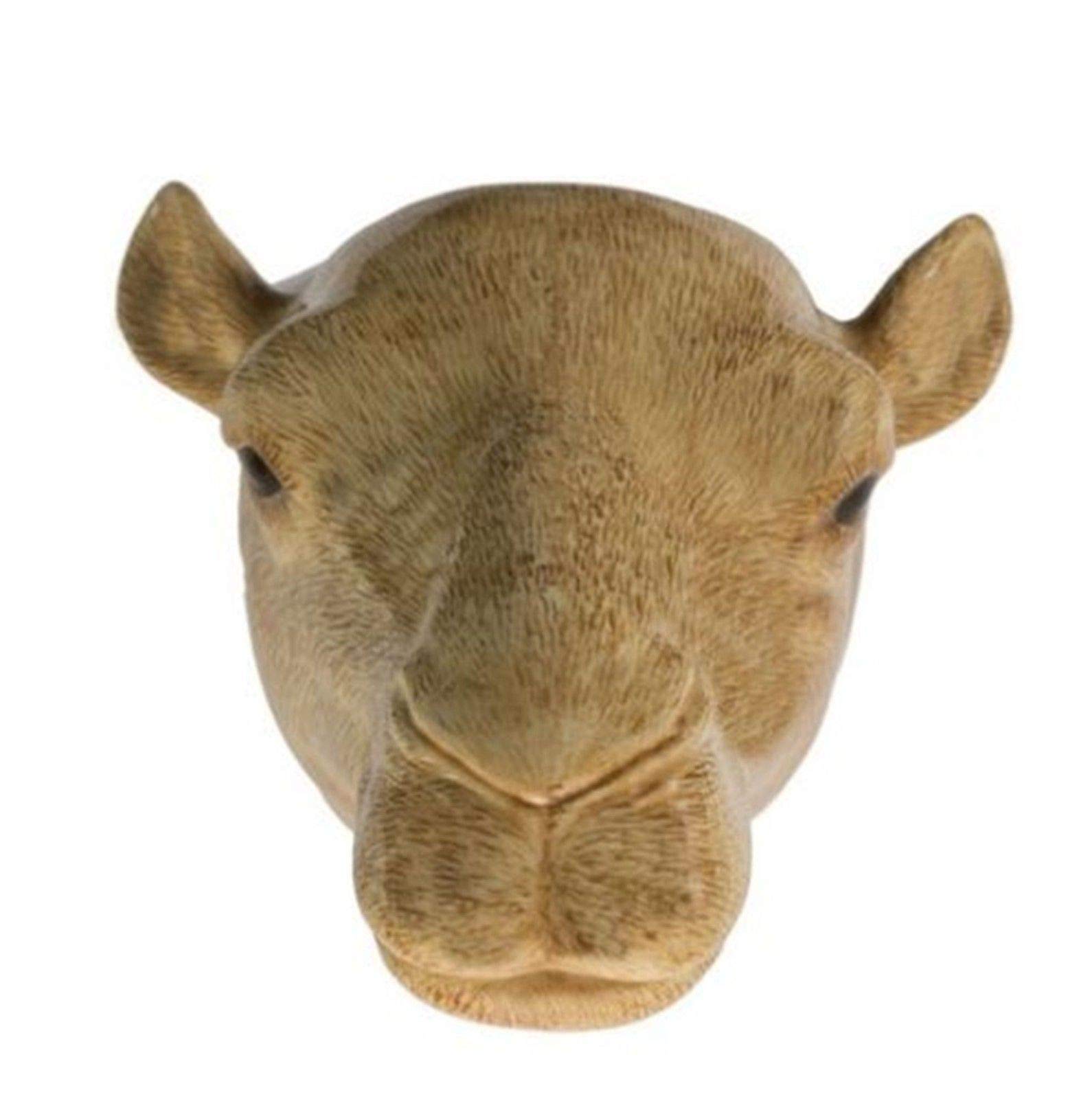 Quail Ceramic Camel Flower Wall Vase Looks Great With Or Without Flowers