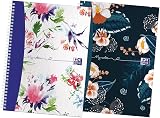 Oxford Botanics Twin Pack A4 Hard Cover Wirebound Notebook 140 Pages view 1