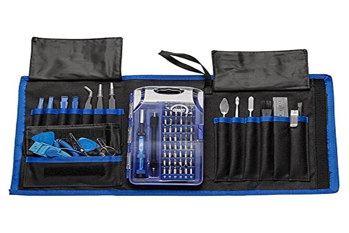OWC 72-Piece Advanced ToolKit - Complete kit for servicing your Mac, PC, or small electronic devices, 58-in-1 screwdriver set, etc.