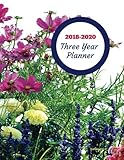 2018 - 2020 Garden Three Year Planner: 2018-2020 Monthly Schedule Organizer - Agenda Planner for the by 