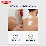 Elastoplast Waterproof XXL Med+ Dressings 5 Plasters 8x10 cm 0% Latex view 4