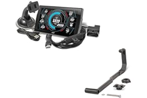 Edge Insight CTS3 Touch Screen Gauge Monitor 84130-3 & A-Pillar Mount 38600 Compatible with 2006-2009 Ram 1500/2500/3500 Dies