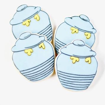 Amazon Com Dz Vintage Honey Pot Cookies Baby Shower Pooh Bear